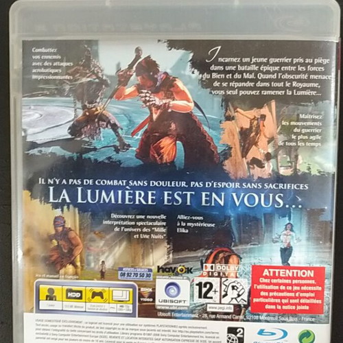 Prince of Persia PlayStation 3 game like new, Ubisoft