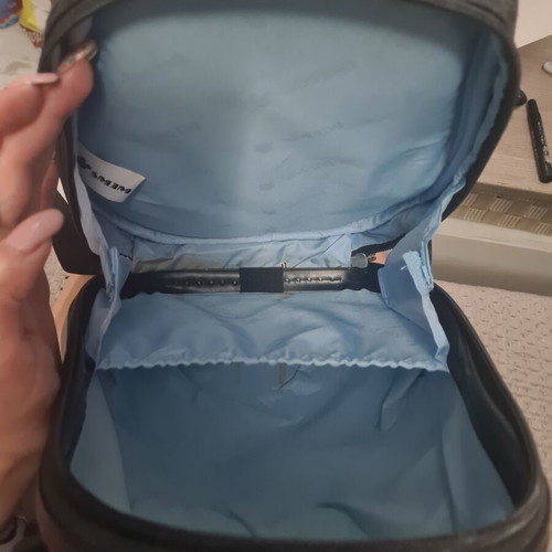 Children's hard backpack used with panda design