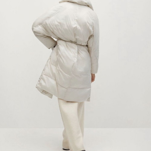 Mango Removable Bag Anorak women's winter jacket new, L-XL