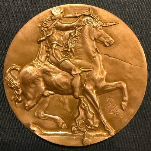 Dali De Draeger Edition de luxe 1968 medal like new