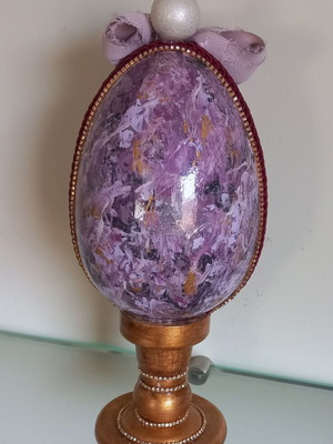 Easter egg handmade new, plastic 25 cm