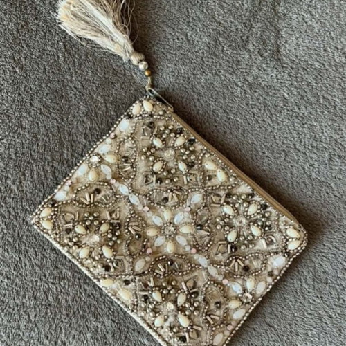 Vintage wallet with beads like new