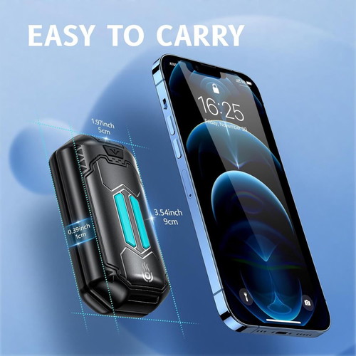 Portable electric hand warmer new with rechargeable battery