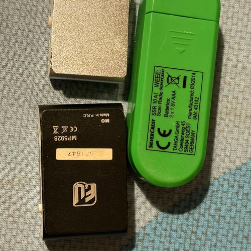 Mp3 players used, set of 3 with SD card support