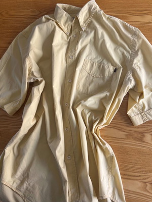 Marlboro Classics men's short-sleeve shirt 3XL, yellow, 100% cotton