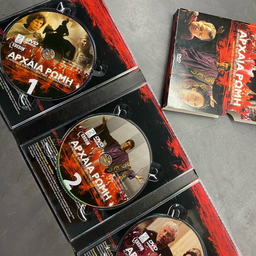 Ancient Rome DVD like new, historical series with subtitles