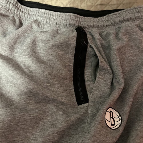 Nike NBA pants grey size XL like new Brooklyn Nets