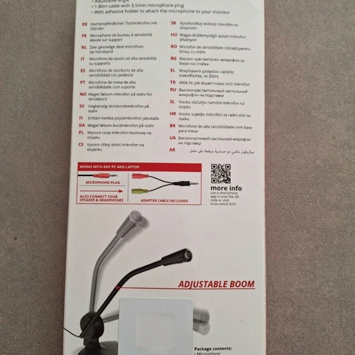 Trust computer microphone like new