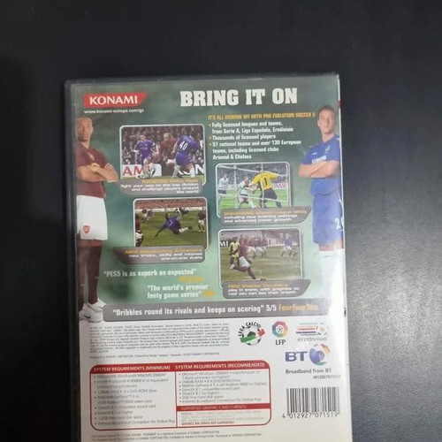 Pro Evolution Soccer 5 PC game used