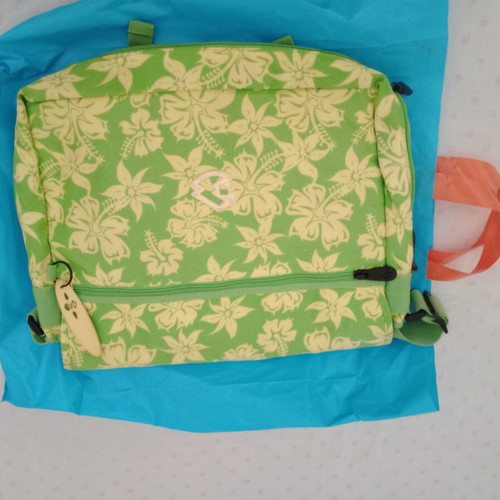 Brunoti crossbody messenger bag new, green and yellow