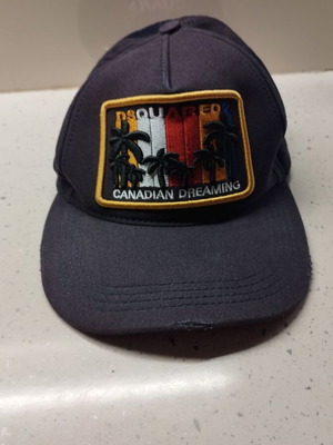 Dsquared 2 hat used, black, size L