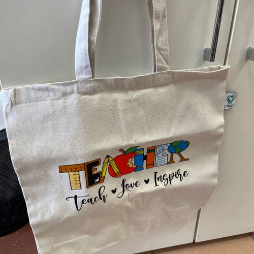 Teacher cotton bag new