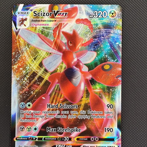 Pokemon Card Scizor VMAX 119/189 new