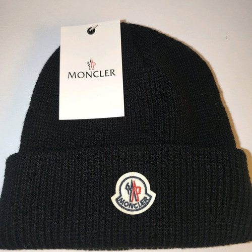 Moncler Beanie New Black One Size