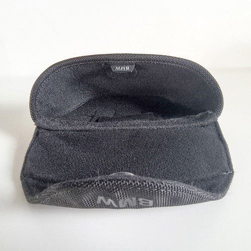 BMW authentic used car sunshade glasses case