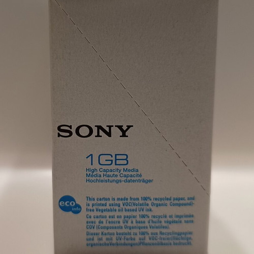 Minidisc Sony Hi-MD 1GB High Capacity Media καινούργιο