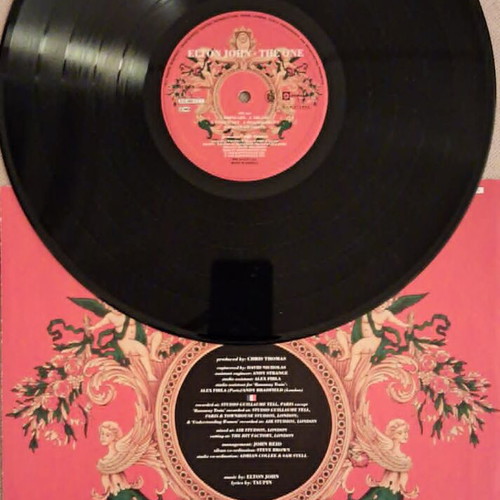 Elton John The One vinyl record used, Greek edition 1992, pop