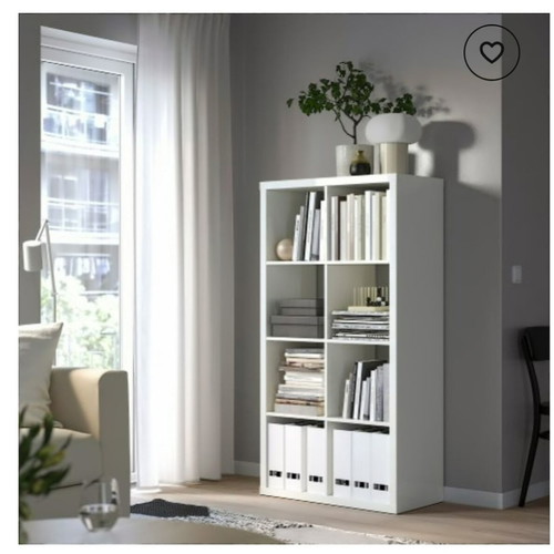 IKEA KALLAX bookcase office shelf, like new