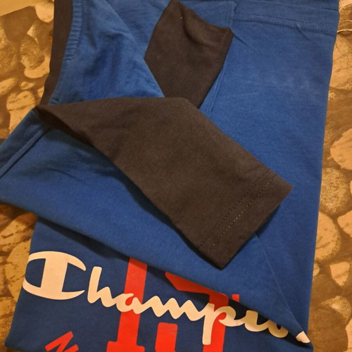 Champion Authentic Long-Sleeve Shirt XL for 13-14 Years, Blue