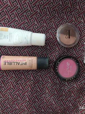 Makeup set used with L Oreal, Avenue, Movie, Clinique and Crazy Priorities