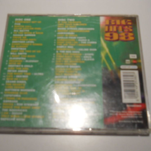 Big Hits 98 2xCD compilation used, electronic genre