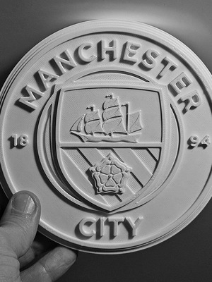 Manchester City logo σαν καινούργιο