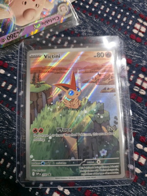 Victini 208 SV Scarlet & Violet Promo Card Holo new