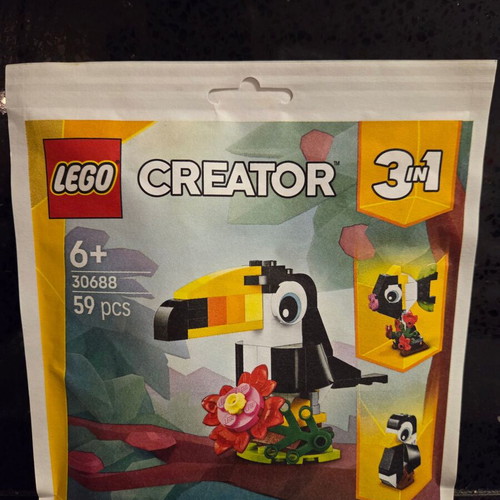 Lego 30688 Creator 3in1 Tropical Toucan new