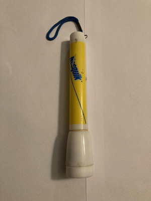 Vintage Nesquik Waterproof Torch φακός μεταχειρισμένος, μη λειτουργικός συλλεκτικός