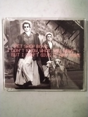 Pet Shop Boys I Don't Know What You Want But I Can't Give It Any More CD single like new, electronic
