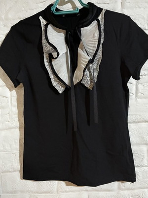 Valentino blouse Old Money Fashion used, black