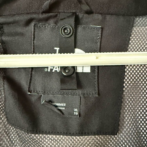 The North Face Evolve II waterproof jacket with fleece like new, black, size XL