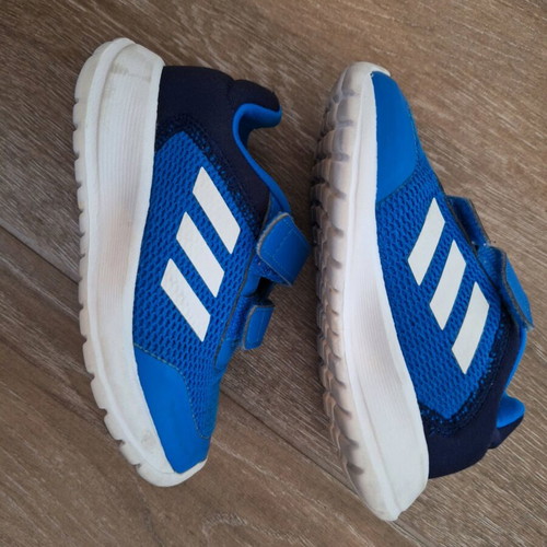 Adidas children's athletic shoes size 23 used, blue