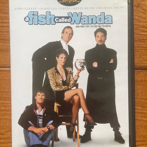 A Fish Called Wanda DVD like new with Greek subtitles