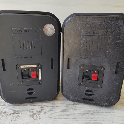 JBL Control 1G & 1C speaker pair, refoamed, made in Japan
