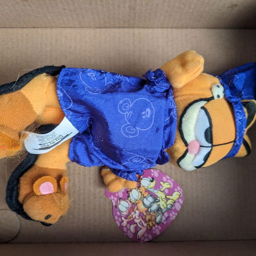 Garfield plush figure new, approximately 12 centimeters