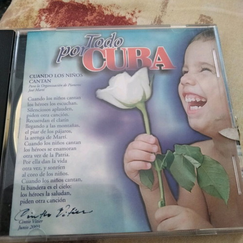 Todo por Cuba collectible CD like new, folk