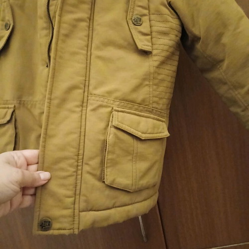 Orchestra winter jacket for boy 6 years beige like new