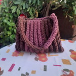 Handmade knitted bag new