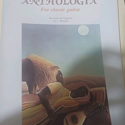 Anthologia for Classic Guitar Mitsakis new