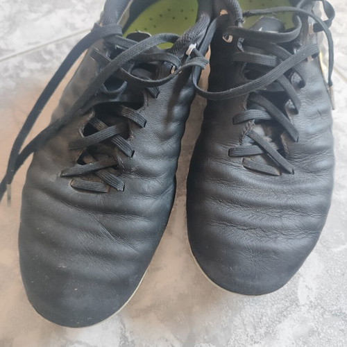 Nike football shoes used, leather, size 43, black