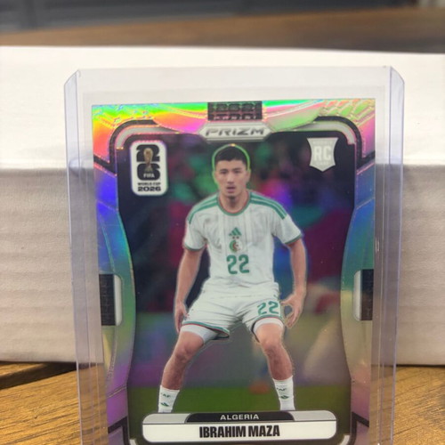 2026 Panini Prizm World Cup Ibrahim Maza Silver Prizm RC card new