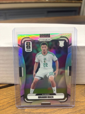 2026 Panini Prizm World Cup Ibrahim Maza Silver Prizm RC card new