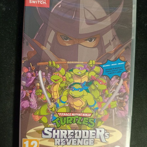 Teenage Mutant Ninja Turtles Shredder Revenge Nintendo Switch sealed