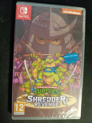 Teenage Mutant Ninja Turtles Shredder Revenge Nintendo Switch sealed