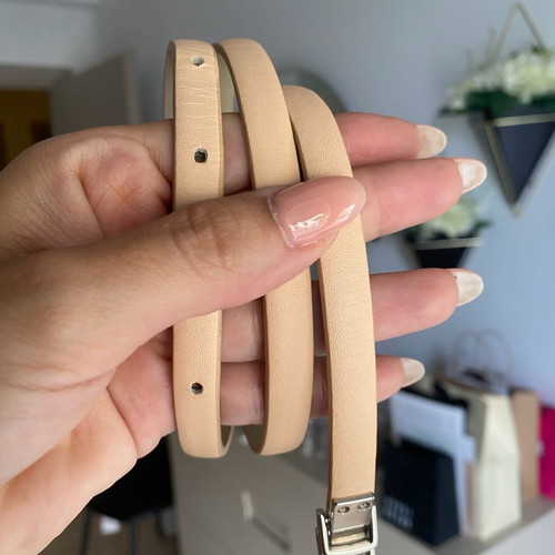 Gizia Nude Thin Belt new