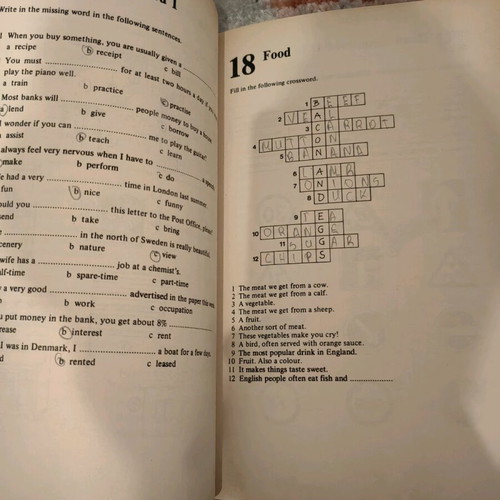 Test Your Vocabulary 1 used, with notes