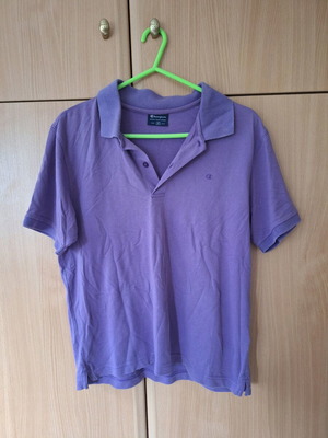 Champion Polo Shirt size S used, purple