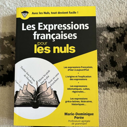 Book Les Expressions francaises pour les nuls like new