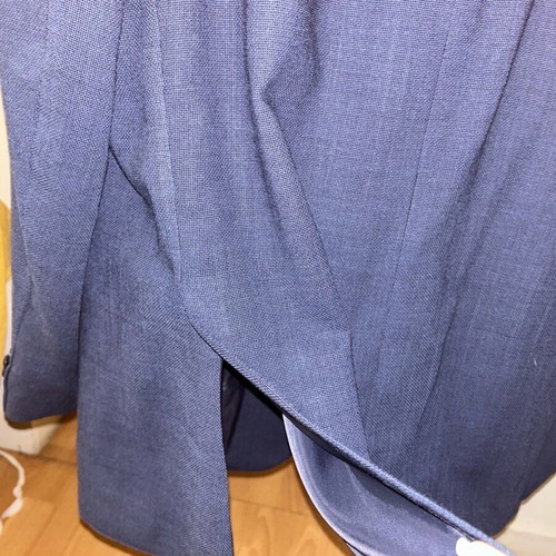Authentic Ted Lapidus custom made jacket blue, new, size 56